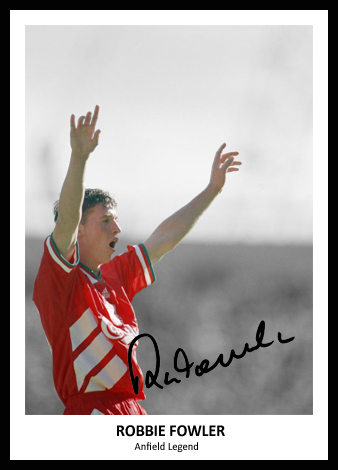 Robbie Fowler Signed